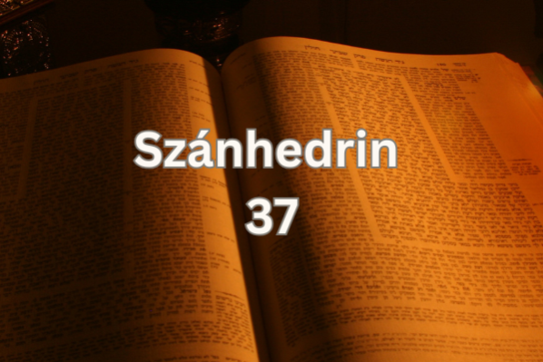 Napi Talmud - Szánhedrin 37. "Mint a köldök a testen"
